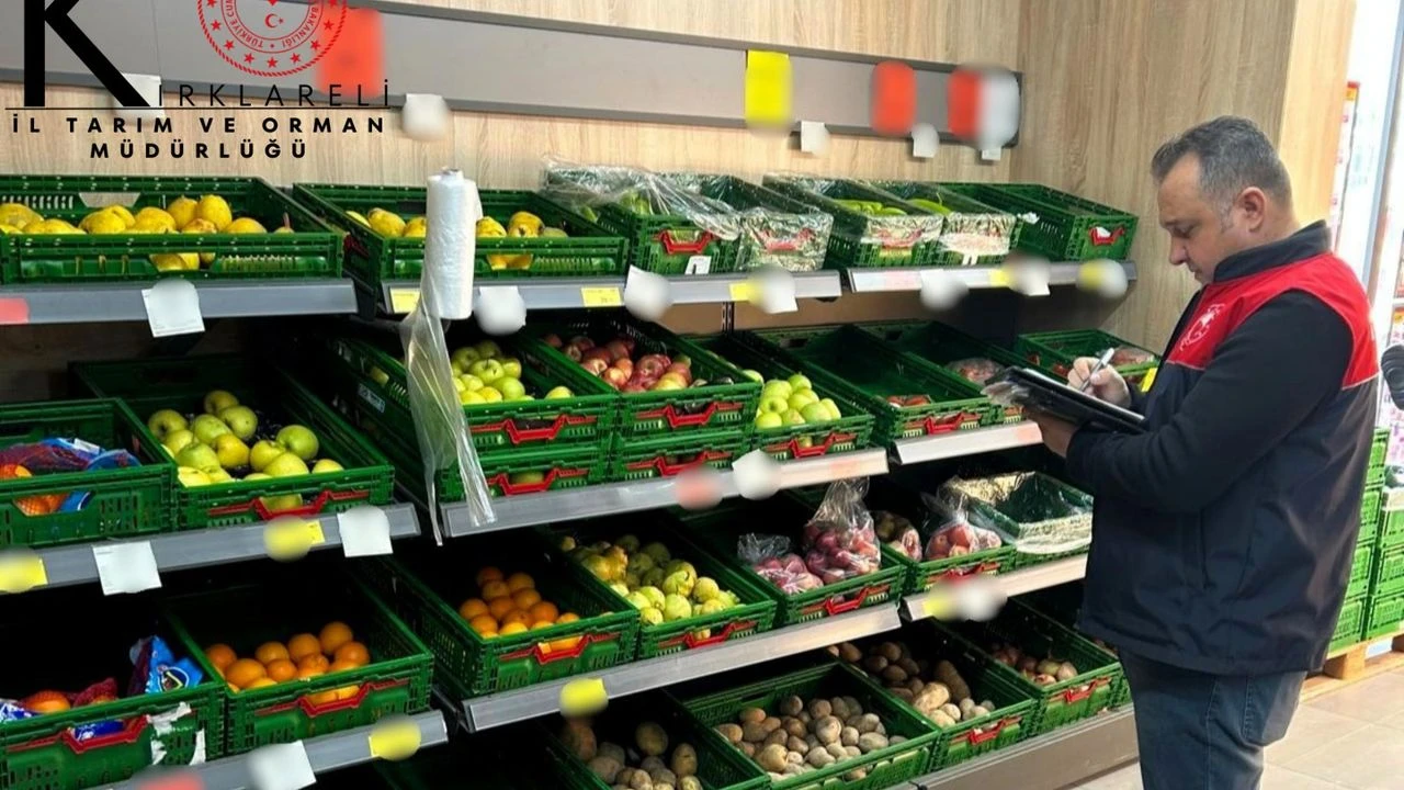 Zincir Marketlere Tarım Ürünleri Fiyat Denetimi