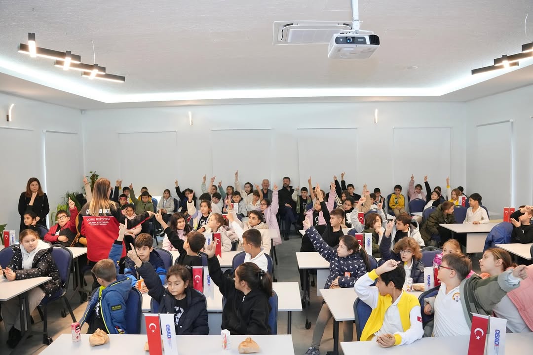 Tekirdağ'da Öğrenciler Afetlere Karşı Bilinçlendiriliyor