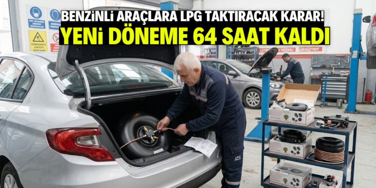 LPG'li Araç Sahiplerine Müjde