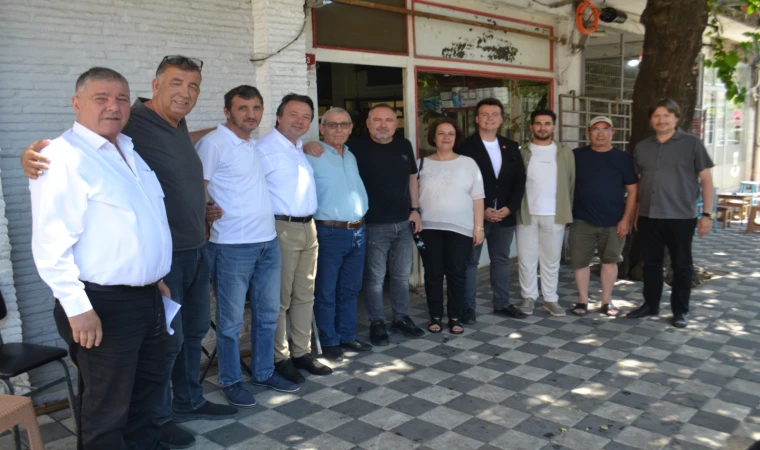 Ay’a CHP’den Tebrik Ziyareti